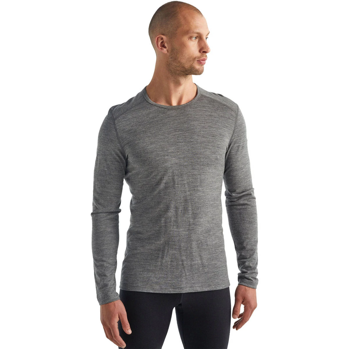 Icebreaker Men's Merino 200 Oasis Long Sleeve Crewe Thermal Top - Image 3