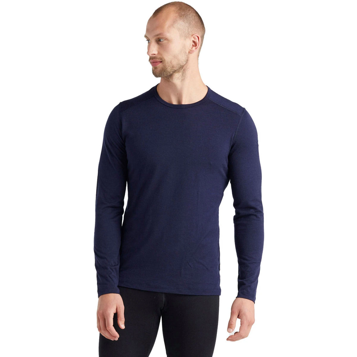Icebreaker Men's Merino 200 Oasis Long Sleeve Crewe Thermal Top - Image 2