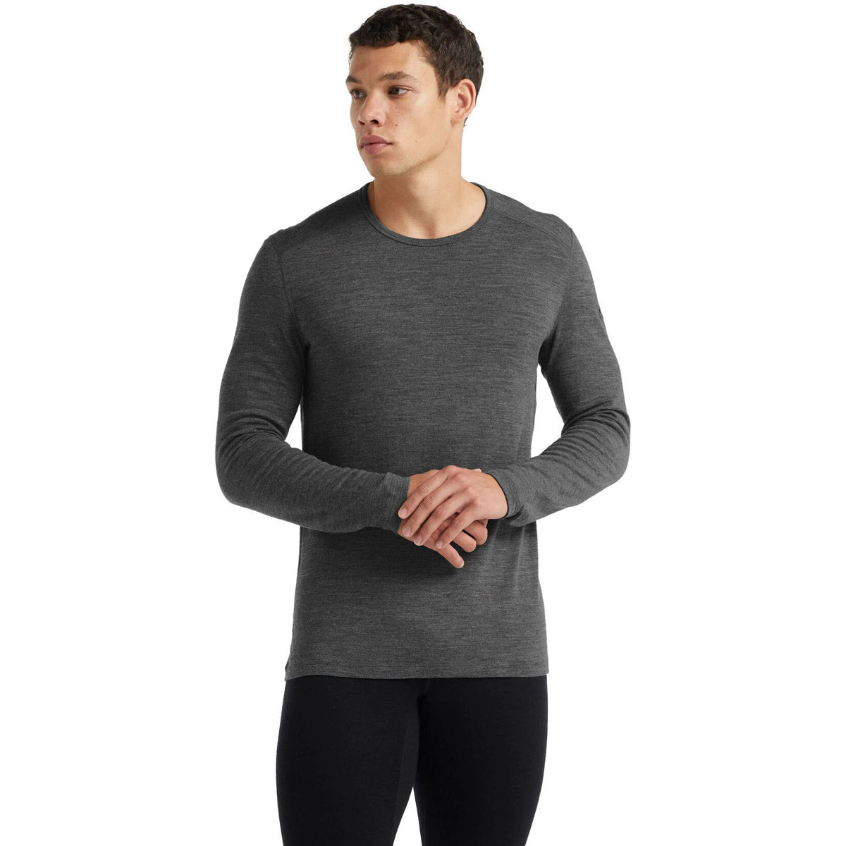 Icebreaker Men's Merino 260 Tech Long Sleeve Crewe Thermal Top - Image 2