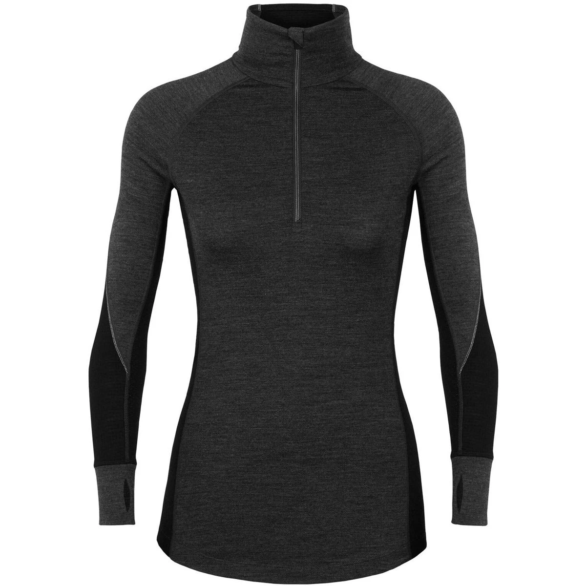 Icebreaker Women's BodyfitZone Merino 260 Zone Long Sleeve Half Zip Thermal Top