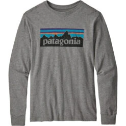 Patagonia Boys' Long-Sleeved Graphic Organic T-Shirt