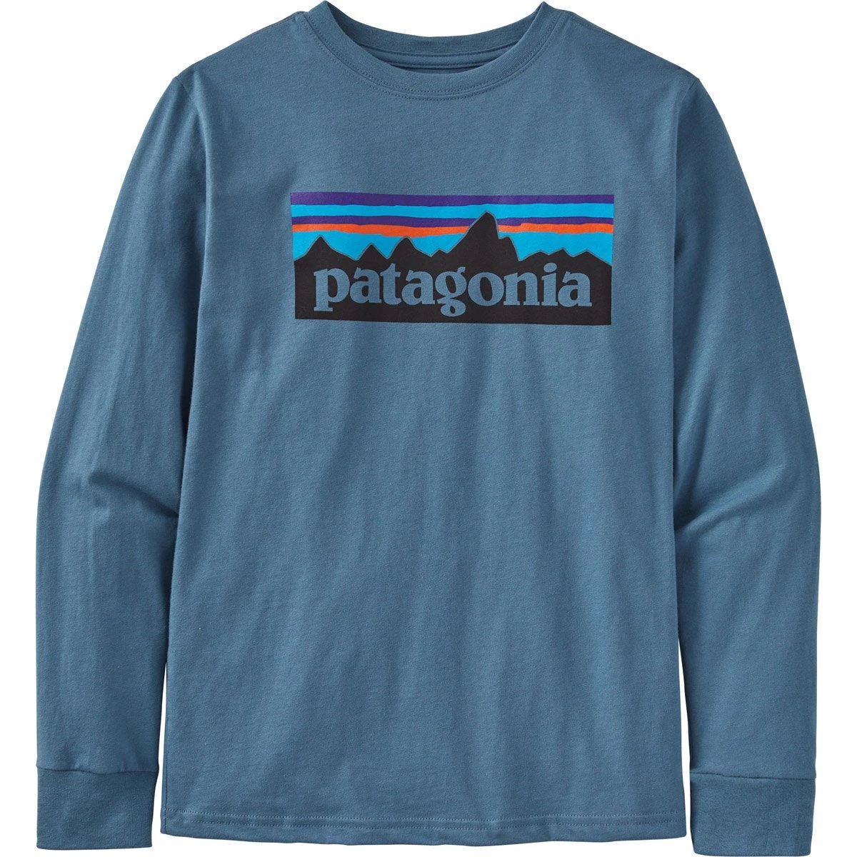 Patagonia Boys' Long-Sleeved Graphic Cotton Organic T-Shirt