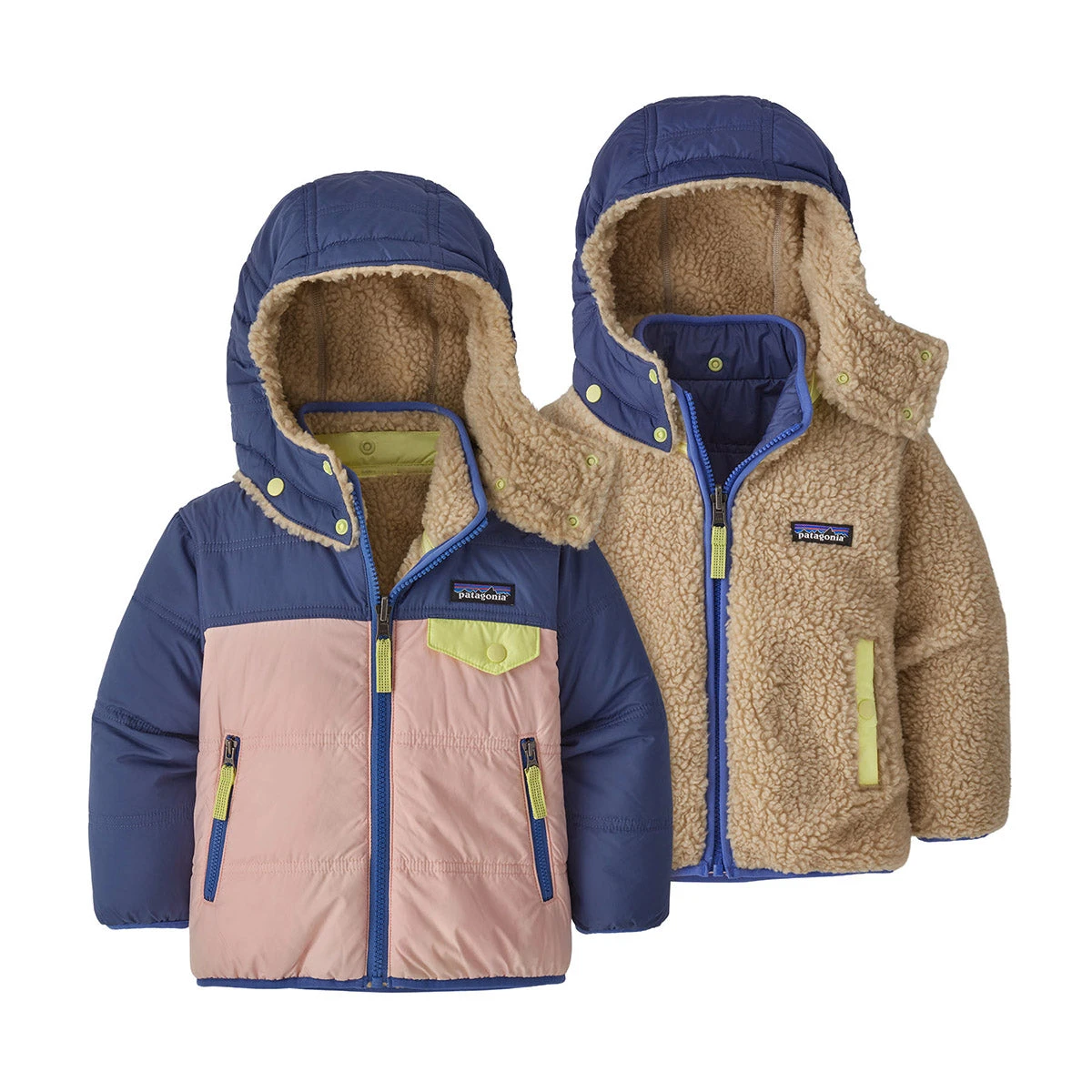 Patagonia Baby Reversible Tribbles Hoody - Image 7