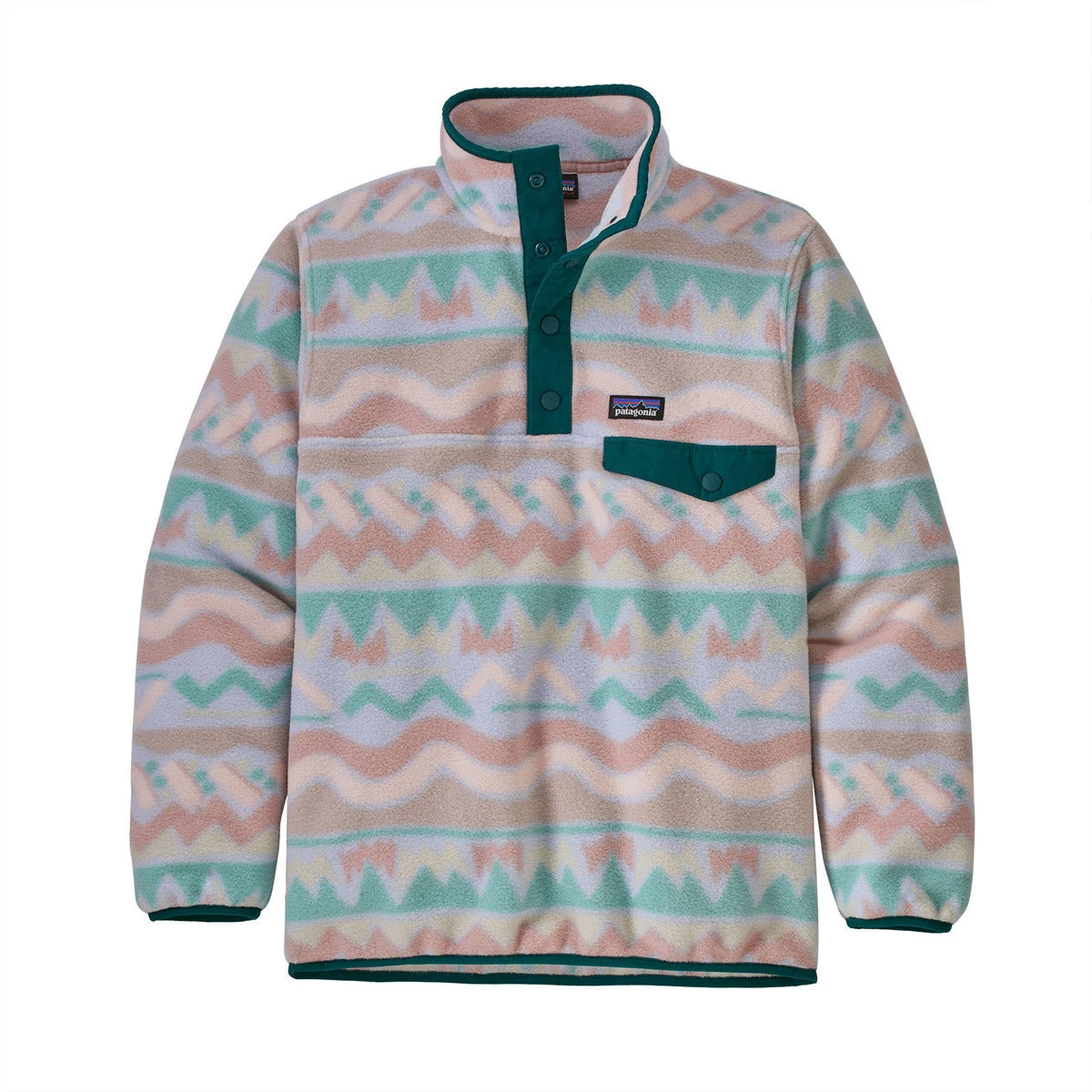 Patagonia Girls' Lightweight Synchilla Snap-T Pullover - Image 3