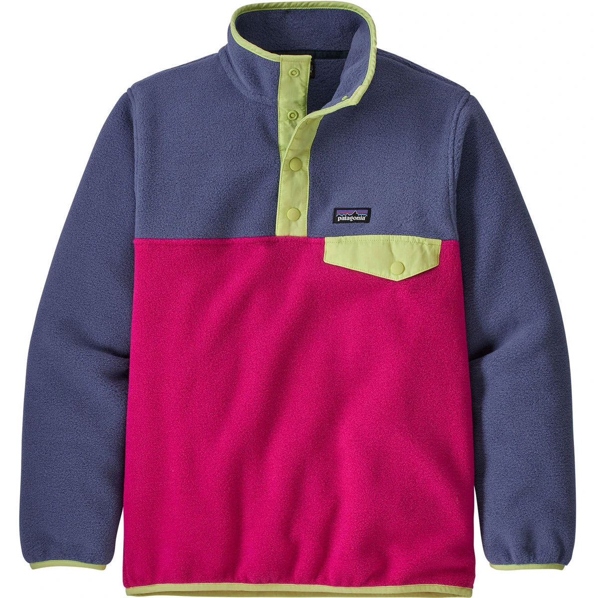 Patagonia Girls' Lightweight Synchilla Snap-T Pullover - Image 4