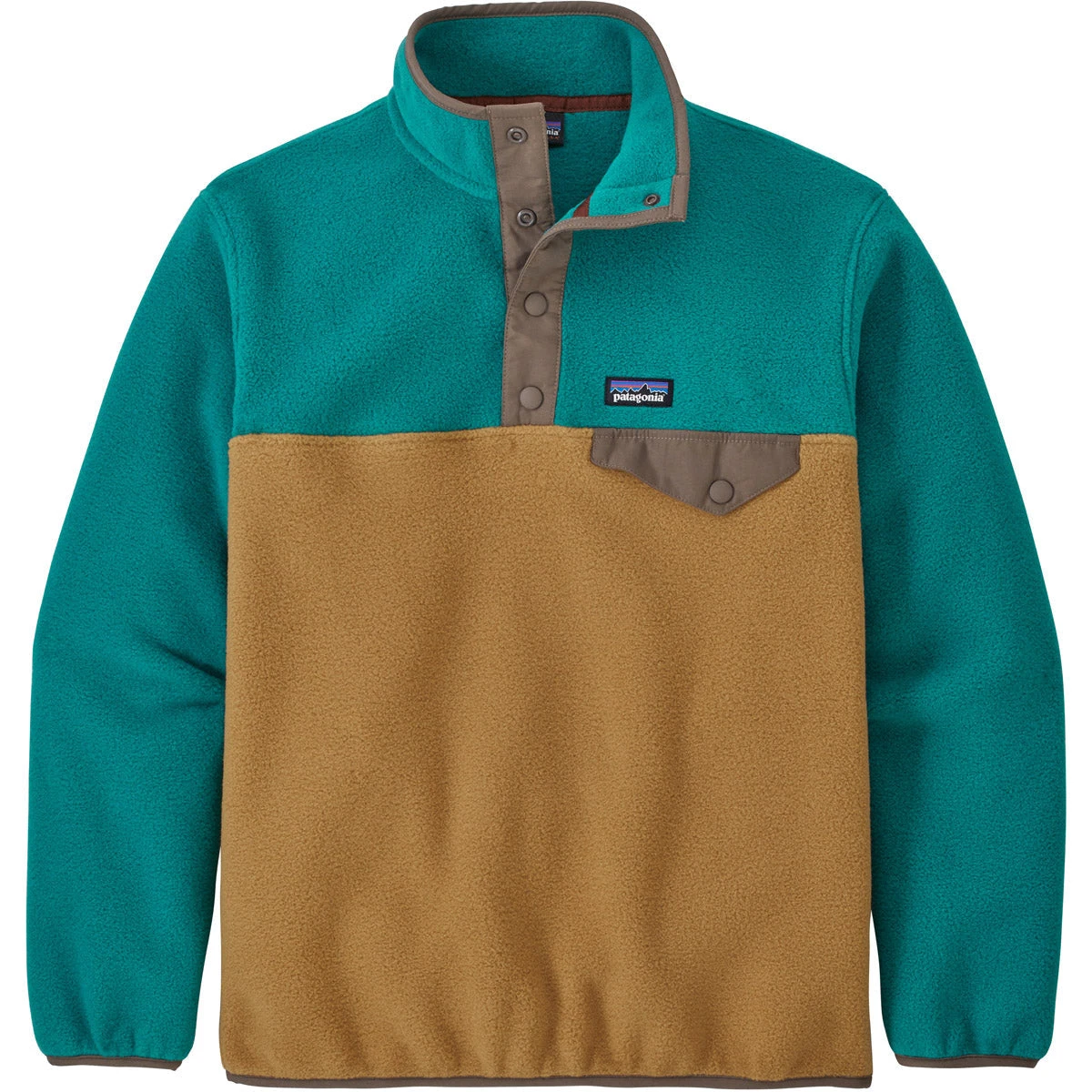 Patagonia Boys' Lightweight Synchilla Snap-T Pullover - Image 2