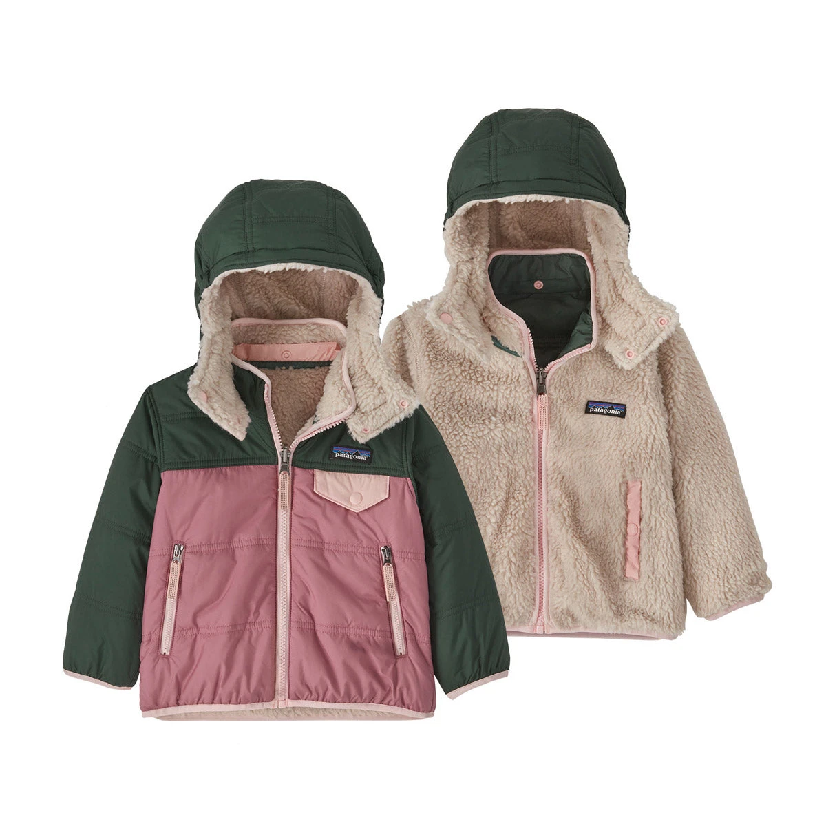 Patagonia Baby Reversible Tribbles Hoody - Image 3