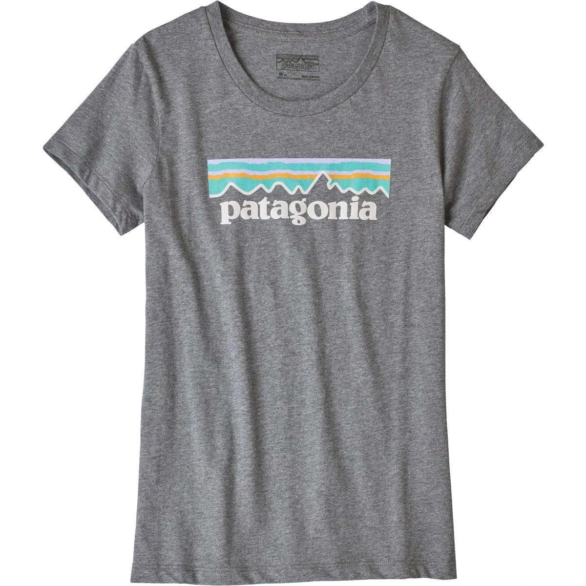 Patagonia Girls' Pastel P-6 Logo Organic T-Shirt