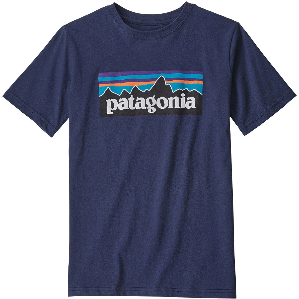 Patagonia Boys' P-6 Logo Organic Cotton T-Shirt