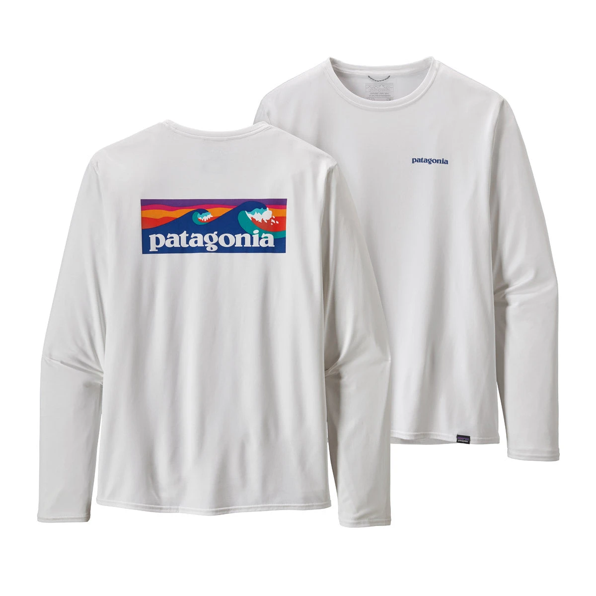 Patagonia Men's Long-Sleeved Cap Cool Daily Graphic Shirt